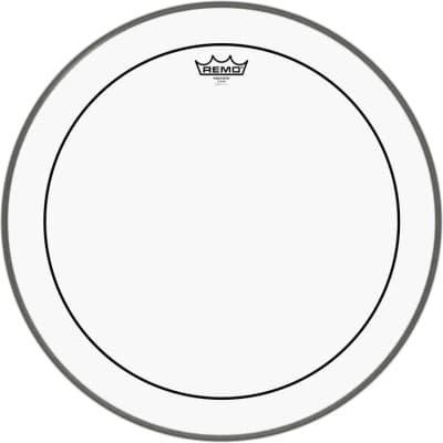 Remo | Pinstripe Clear | 20" Bass Drum Head
