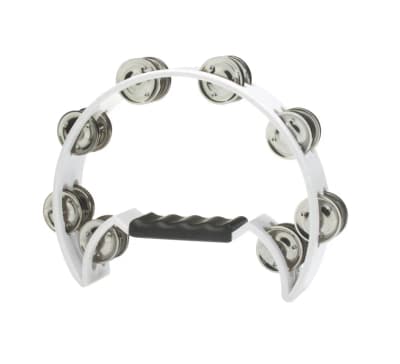 Stagg | Tambourin Cutaway 16 Jingles | Blanc