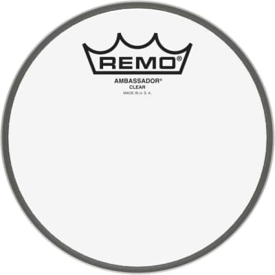 Remo | Ambassador Clear | 6" Transparente