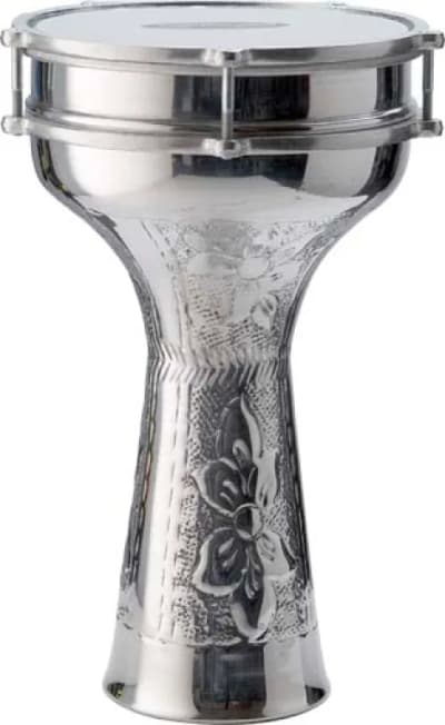 Stagg | Darbuka Aluminium Martelé 20 cm | Argenté