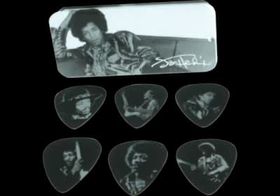 Dunlop | JH-PT05H Jimi Hendrix Silver Portrait Heavy