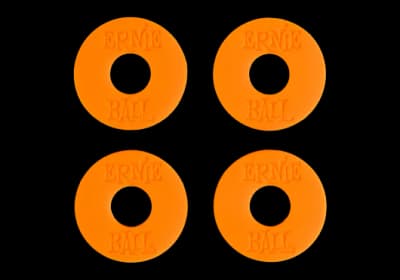 Ernie Ball | 5620 Strap Blocks | Rouge (Pack de 4)