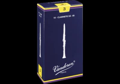 Vandoren | Traditional Clarinet Reed 3 | (Paquet de 10)