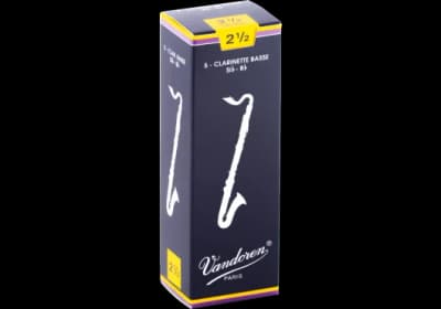 Vandoren | Traditional V23 | Clarinette Basse 2.5 (Pack de 5)