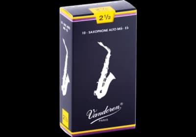 Vandoren | Traditional | Alto Saxophone Force 2.5 (Boîte de 10)