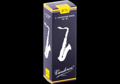Vandoren | Traditional | Saxophone Ténor Force 2.5 (Boîte de 5)