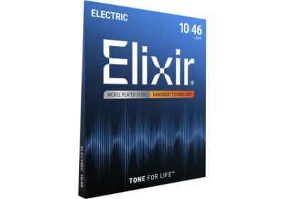 Elixir | Nanoweb Electric Guitar Strings | Regular Light