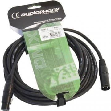 Audiophony | CDMX-5 | Cable DMX XLR 3 points 5 m