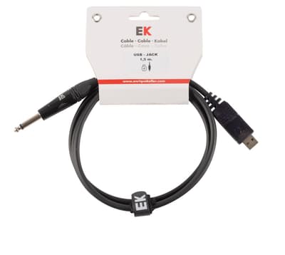 EK Audio | D005 | Câble interface USB / jack 1,5 m