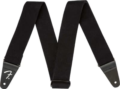 Fender | SuperSoft Strap | Black 2"