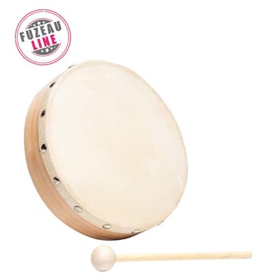 Fuzeau | 70627 | Tambourin 20 cm peau naturelle sans cymbalettes