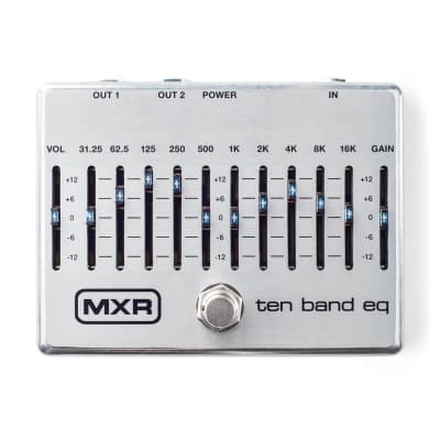 MXR | Ten Band EQ | M108S | Silver