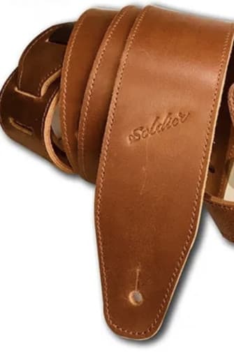 Soldier | GL013A | Sangle cuir vintage Marron Héritage