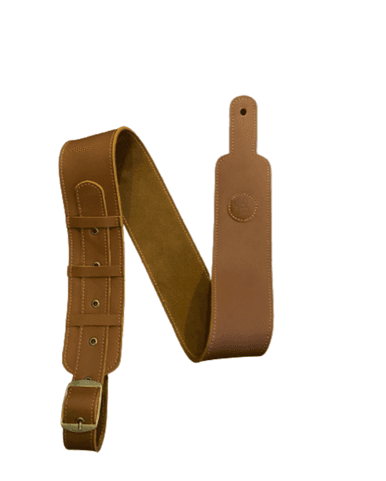 Soldier | GL013B | Sangle cuir vintage Marron Terre