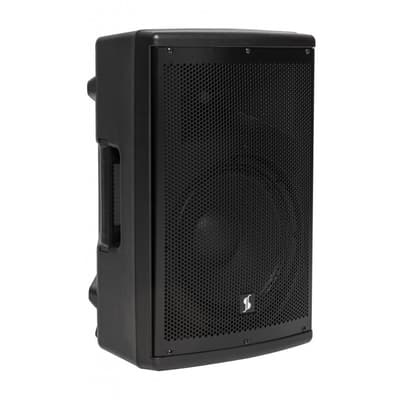 Stagg | AS12B | Enceinte active 12" sur batterie + 2 micros UHF