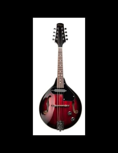 Stagg | M50E | Mandoline bluegrass électro-acoustique Redburst