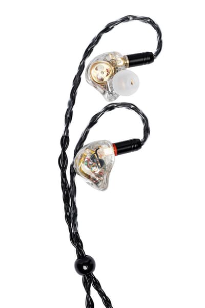 Stagg | SPM-PRO TR | Intra-auriculaires 3 transducteurs transparent