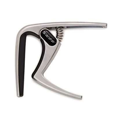 Swiff | K8C-SIL | Capodastre classique Silver brushed