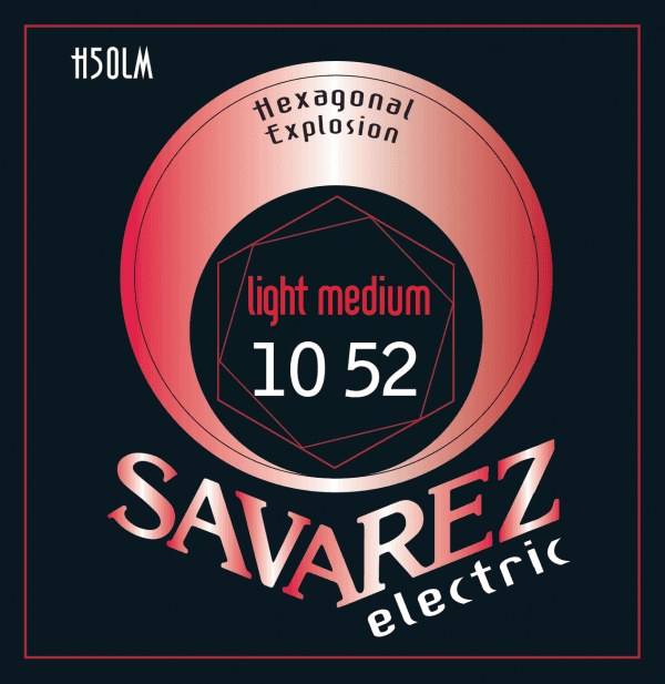 Savarez | Electric Hexagonal Explosion H50LM | Med-Light .010-.052